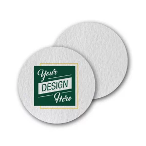 Custom Paper Coasters- Circle -1