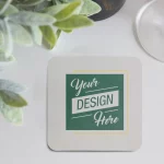 Custom Paper Coasters - Rounded square-1