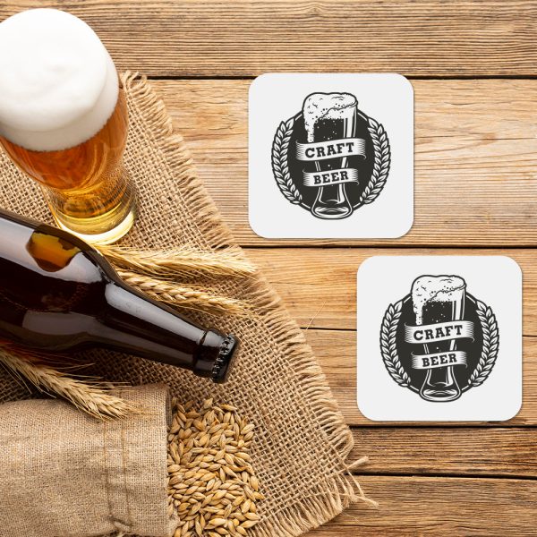 Square Brewery Coasters