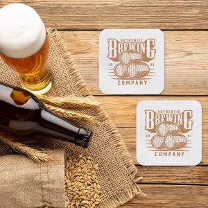 Square Brewery Coasters Palpboard