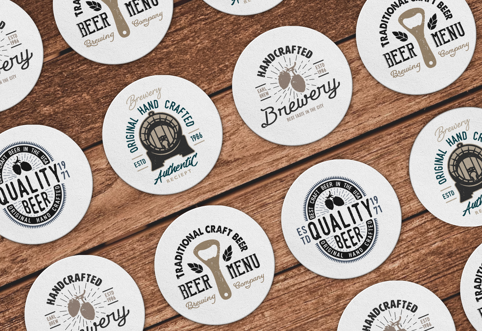 Brewery Coaster Footer Image