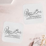 Customized Wedding Coasters For Favor
