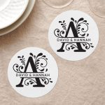 Monogram Coaster For Wedding